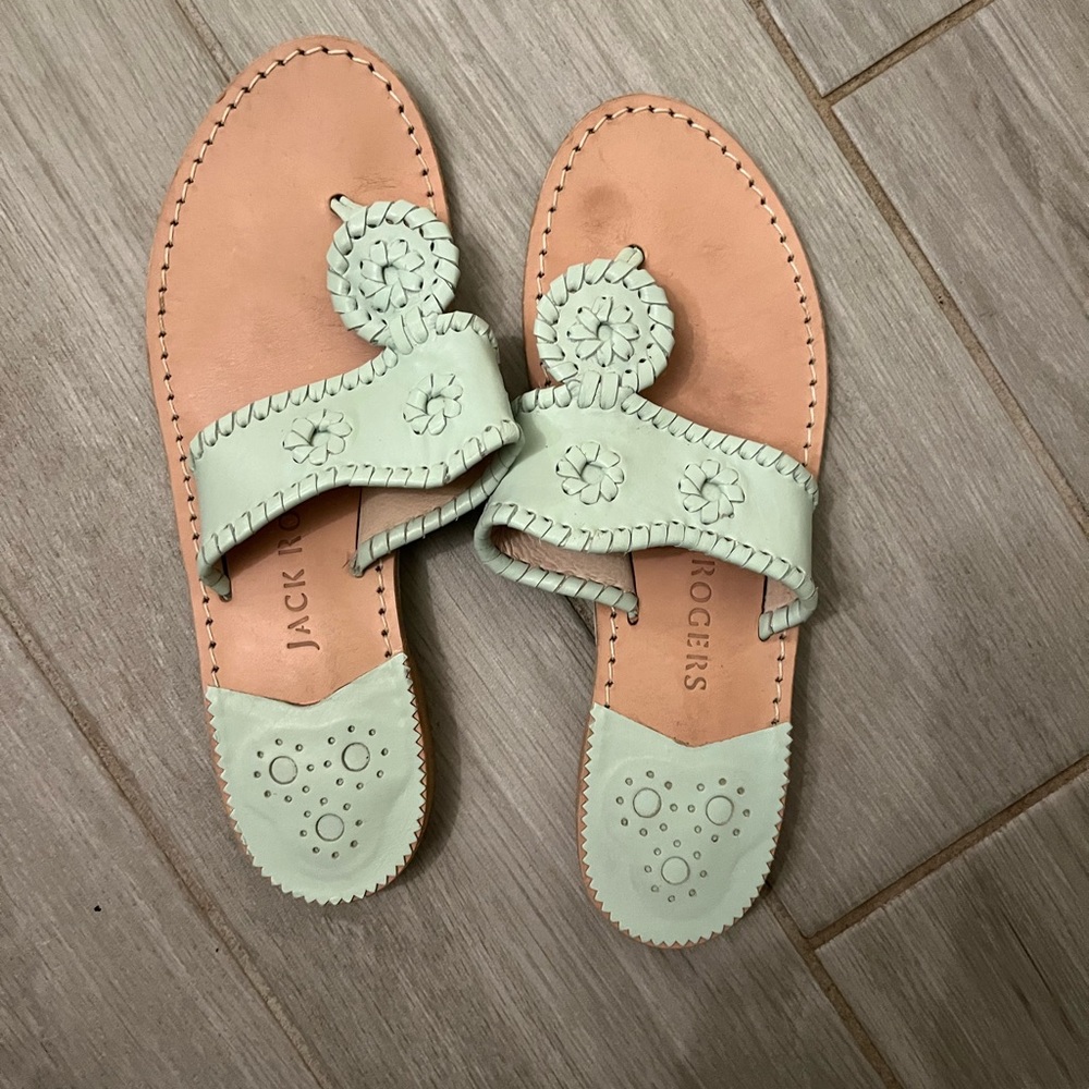 Jack Rogers | Sea Foam Green Sandals
